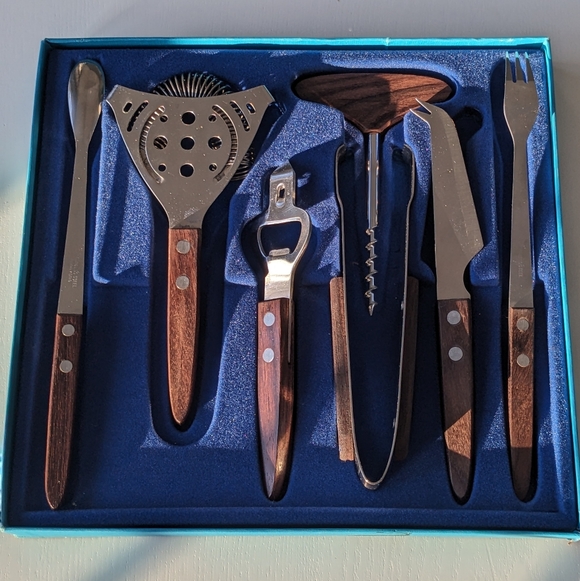 Vintage Birks Bar Tool Set - Picture 4 of 6